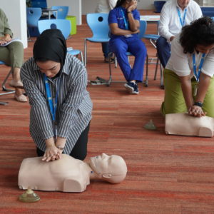 Staff BLS training