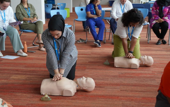 Staff BLS training